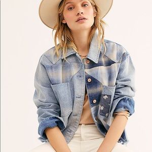 Free People Moody Blues Shirt Jacket